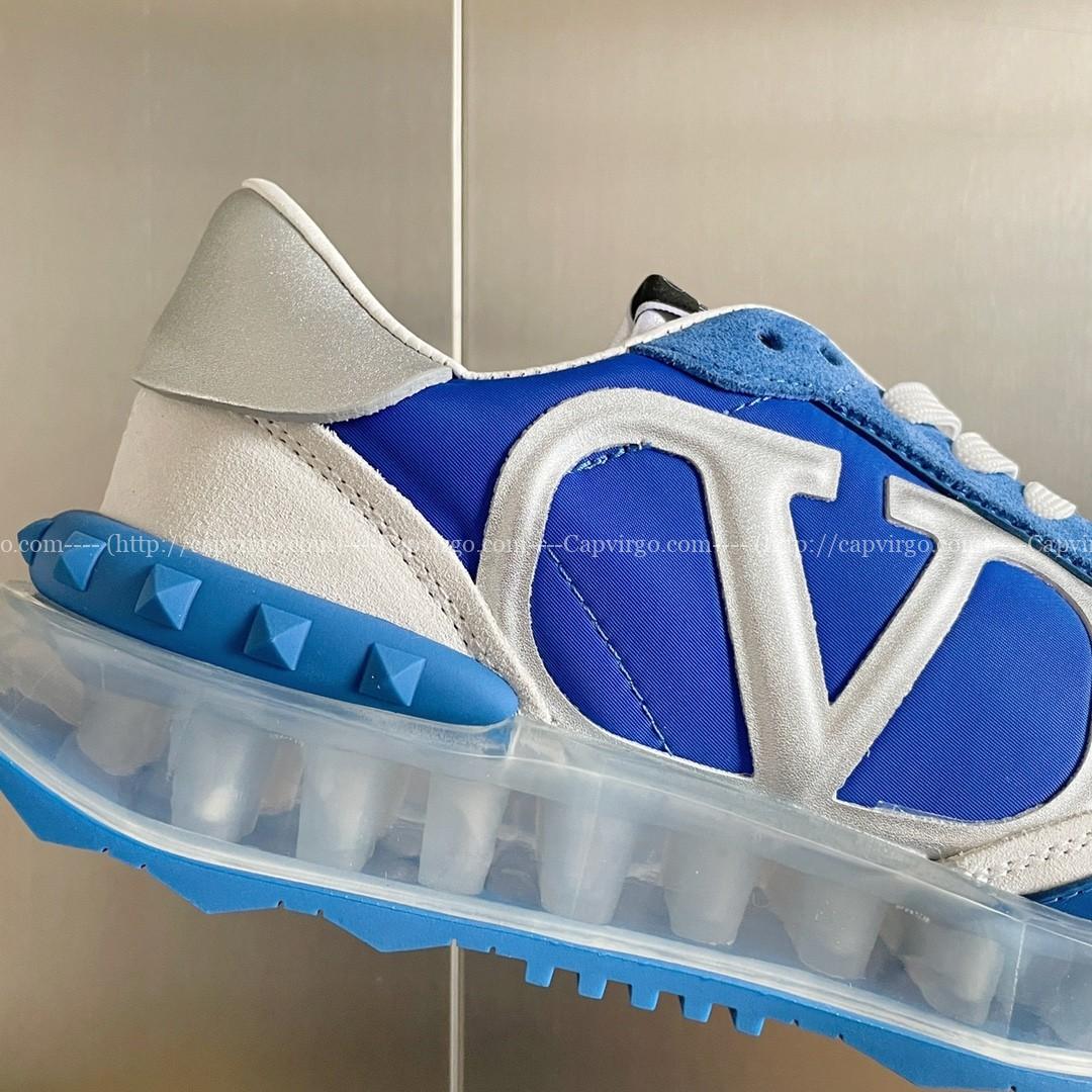 Giày Valentino NETRUNNER đệm khí màu xanh nước biển
