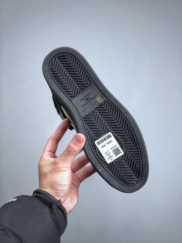 Giày Louis Vuitton Lhome 22s 5D màu đen da lộn