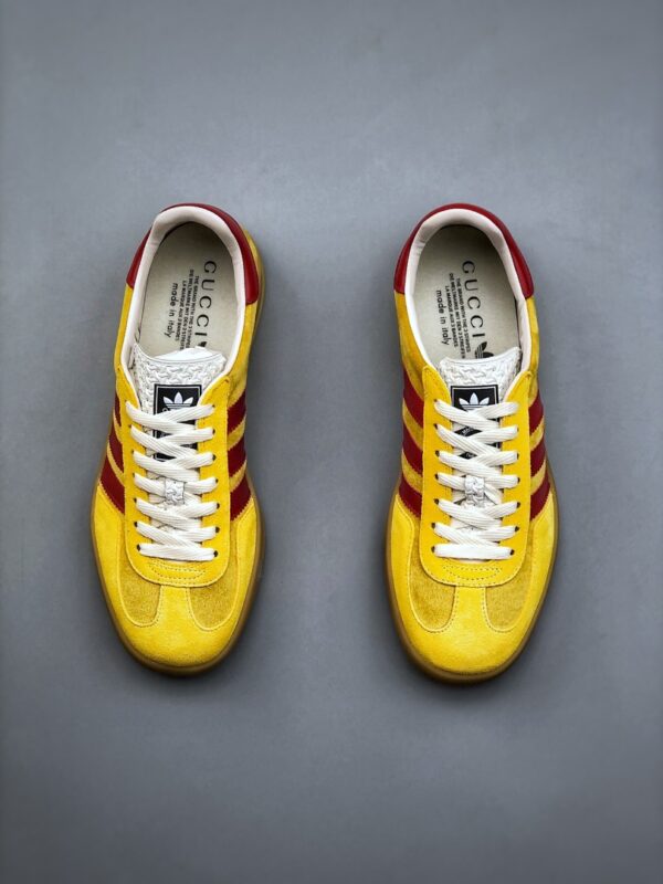 Giày Adidas X Gucci Gazalle siêu cấp màu vàng