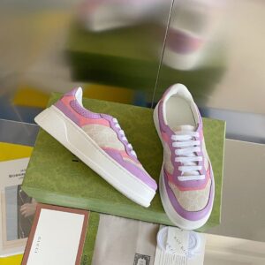 Giày Gucci Chunky B series dành cho nữ màu hồng