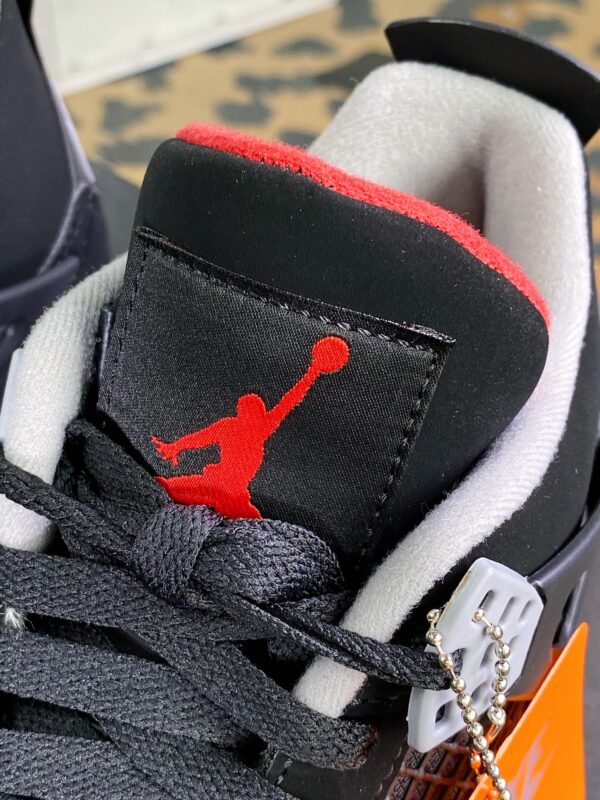 Giày Air Jordan 4 Retro OG"Bred"AJ4 màu đen đỏ