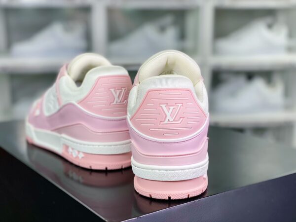 Giày LV Louis Vuitton siêu cấp Virgil Abloh thiết kế màu hồng