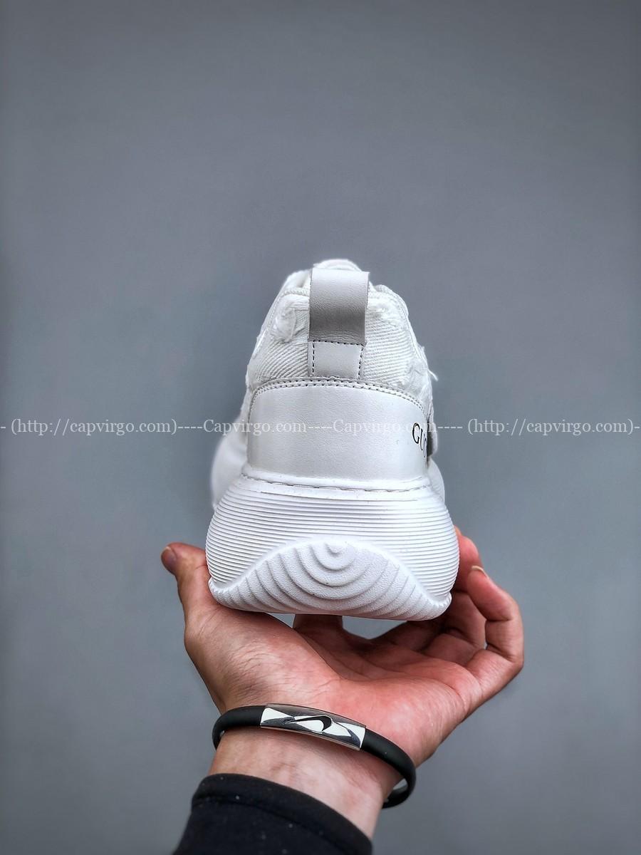 Giày sneaker gucci siêu cấp màu trắng mẫu mới