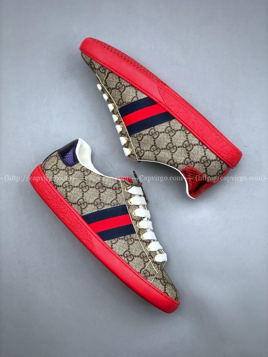 Giày Gucci Ace đế đỏ siêu cấp