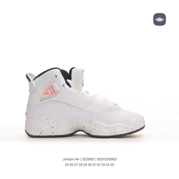 Giày Air Jordan 6 Rings Concord XI trẻ em màu trắng
