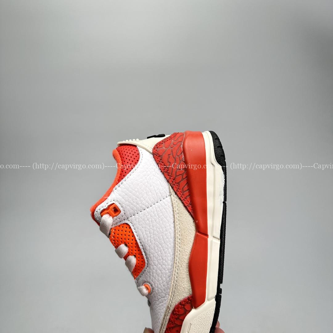 Giày Air Jordan 3 trẻ em Justin Timberlake &Tinker Hatfold màu đỏ