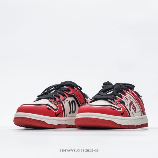 Giày Jordan trẻ em mẫu mới SHOHOKU màu đỏ đen