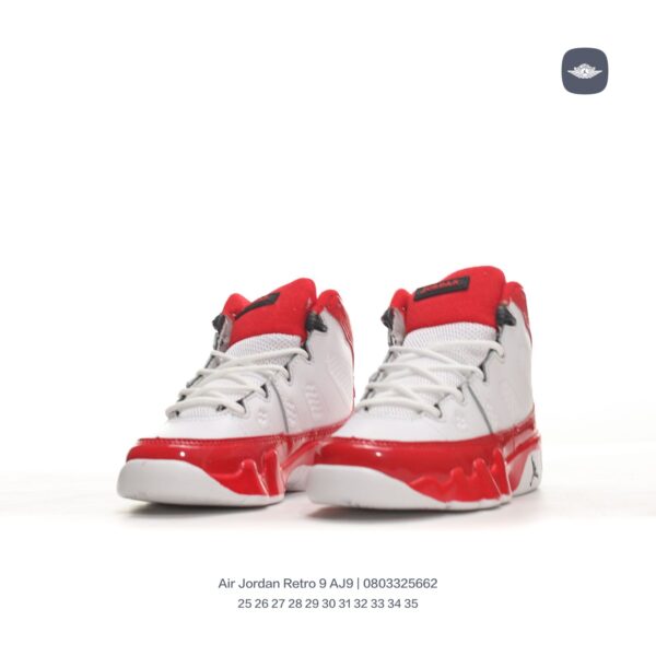 Giày Air Jordan Retro 9 AJ9 trẻ em màu đỏ