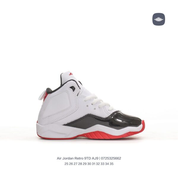 Giày Air Jordan Retro 9 AJ9 trẻ em 3 màu (trắng đỏ đen)