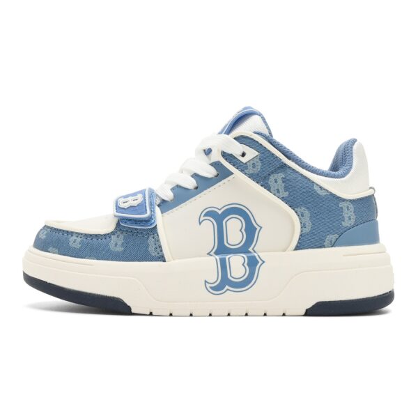 Giày MLB Chunky Liner trẻ em màu màu xanh họa tiết chữ B