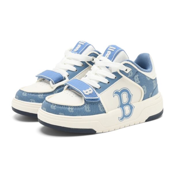 Giày MLB Chunky Liner trẻ em màu màu xanh họa tiết chữ B