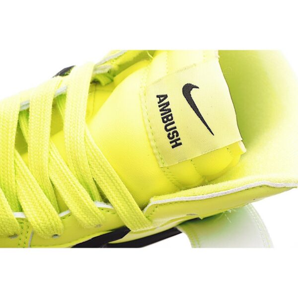 Giày Nike Dunk Hight trẻ em màu vàng chanh