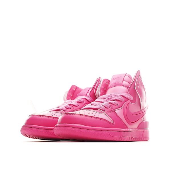 Giày Nike Dunk Hight trẻ em màu hồng