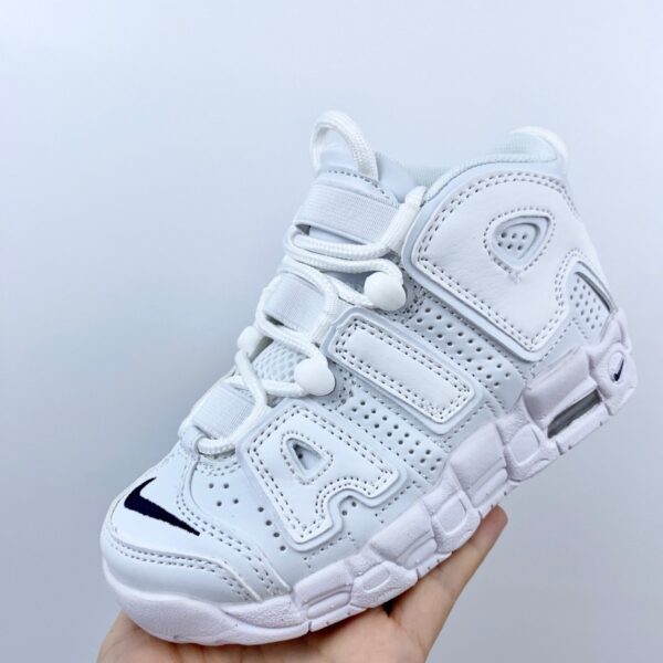 Giày Nike Uptempo trẻ em màu full trắng