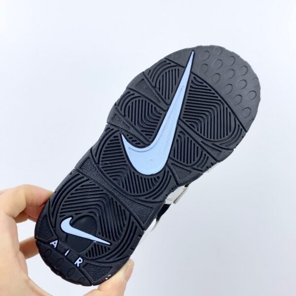 Giày Nike Uptempo trẻ em màu trắng đen họa tiết AIR
