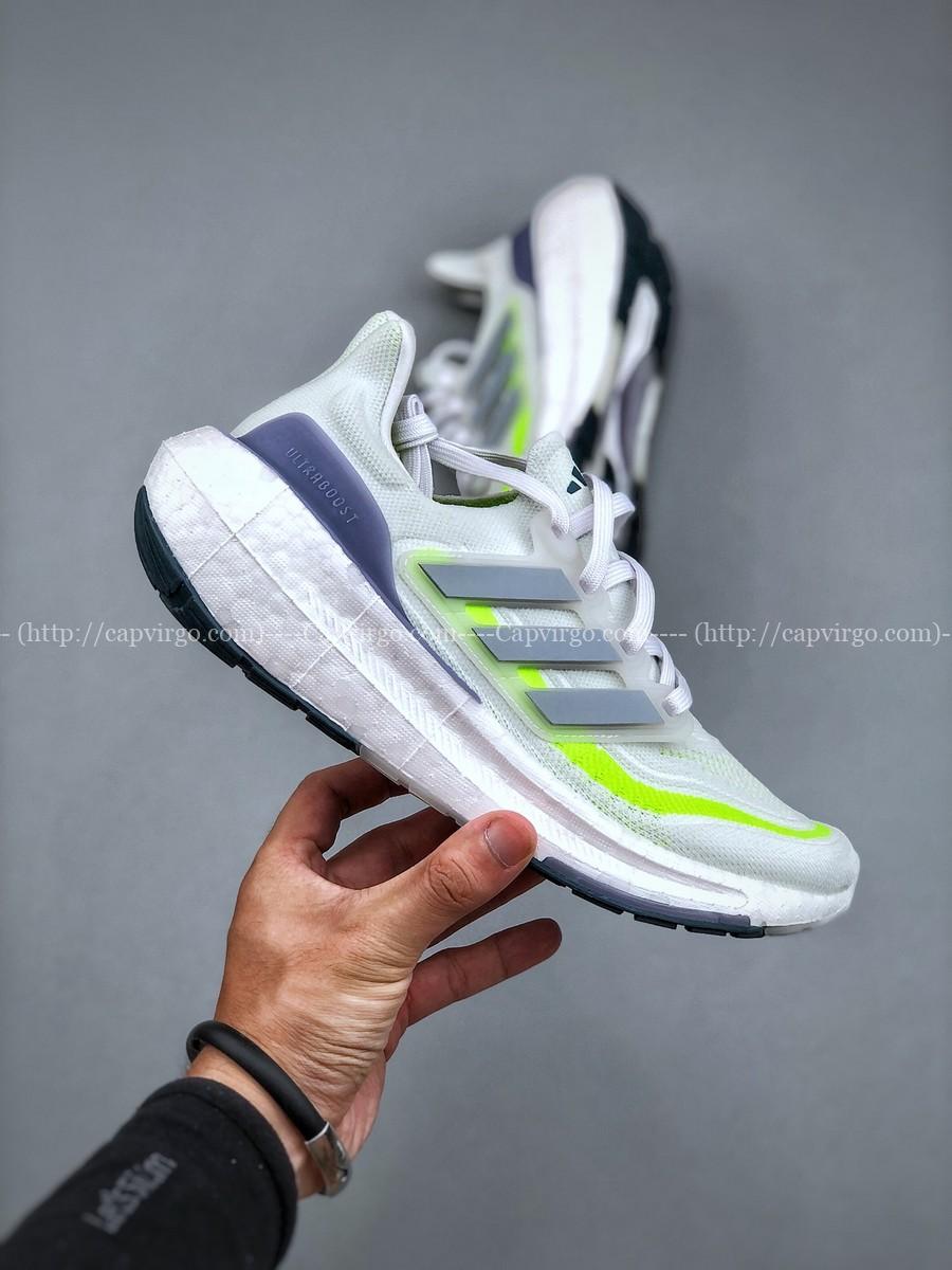 Giày Adidas Ultra Boost Light UB23 gót miếng nhựa tím