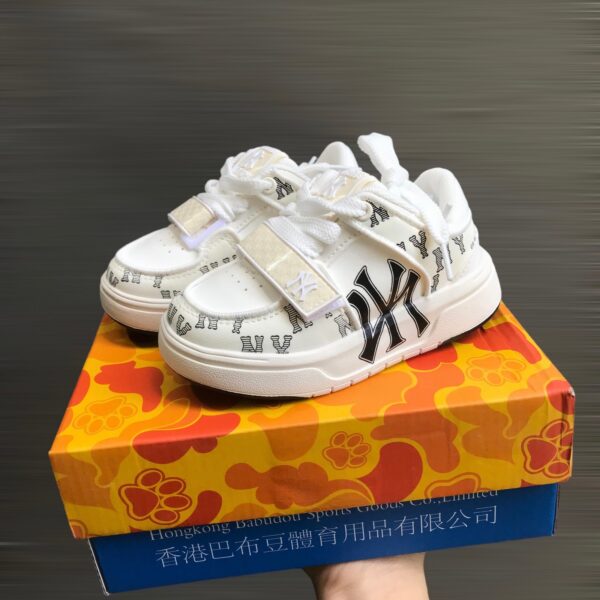 Giày trẻ em Quảng Châu NY203 trắng