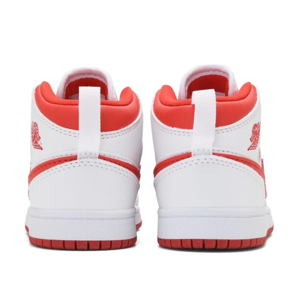 Giày Air jordan 1 trẻ em màu trắng đỏ