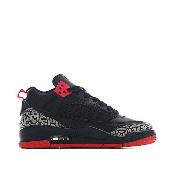 Giày Nike Jordan 3 SPIZIKE LOW trẻ em màu đen đế đỏ