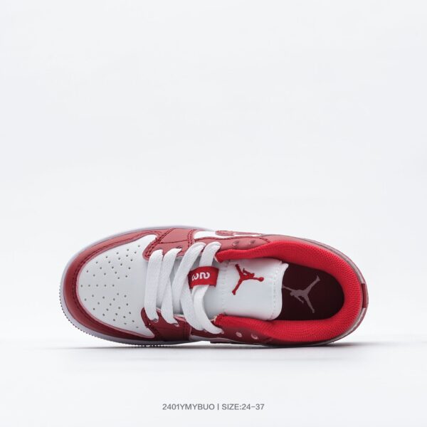 Giày Air Jordan 1 low trẻ em màu đỏ