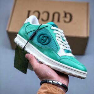 Giày Gucci Mac 80 Low Sneaker màu xanh lá