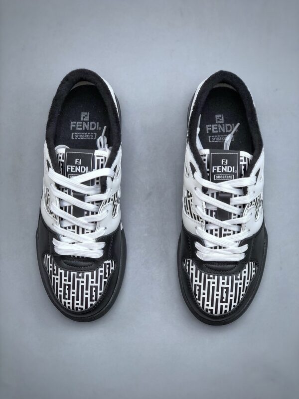 Giày FENDI Match sneakers màu trắng đen