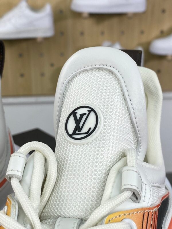 Giày Louis Vuitton Archlight Visitation màu trắng vàng size nữ